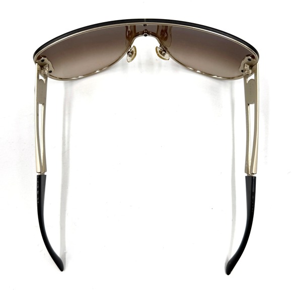 Versace 2166 Shield Sunglasses Medusa Gold Metal Frame - Picture 5 of 11